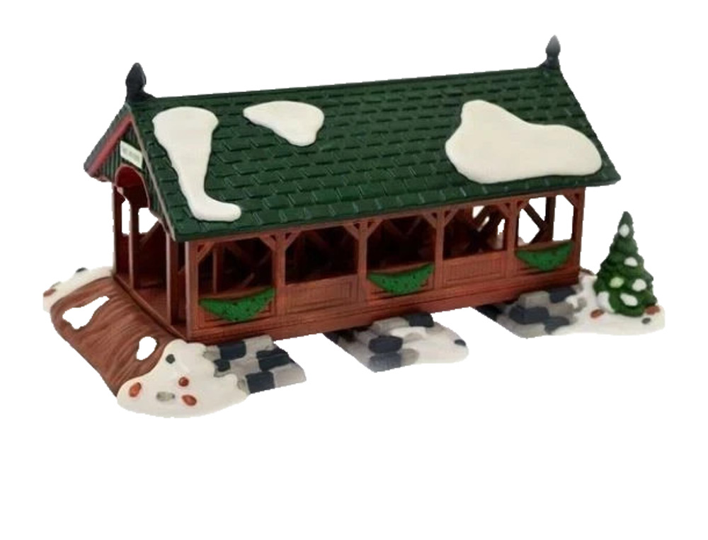 Department 56 Two Rivers Bridge New England Village Series w/Box